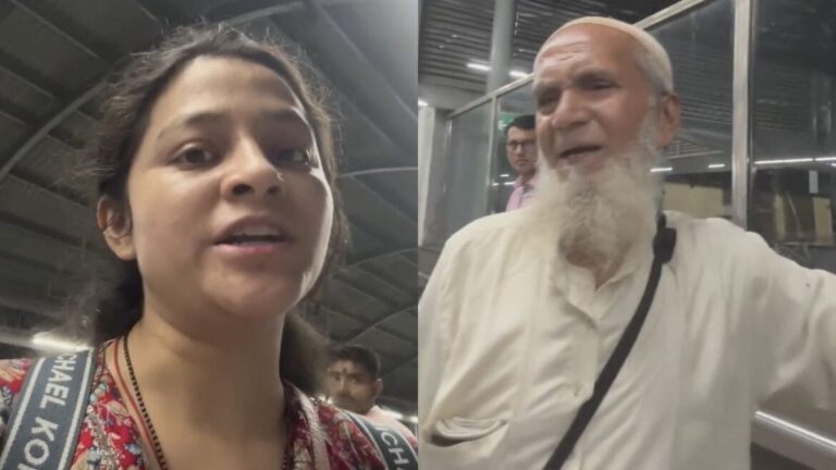 Delhi Police Responds After Woman Confronts Elderly Man For Urinating Inside Delhi Metro Lift